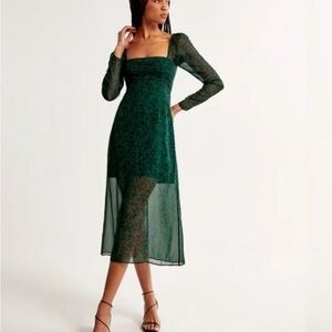 Abercrombie Elegant Green Dress